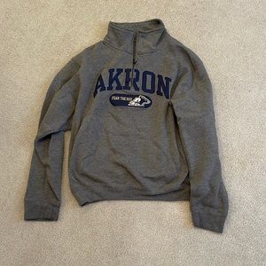 University of Akron pullover